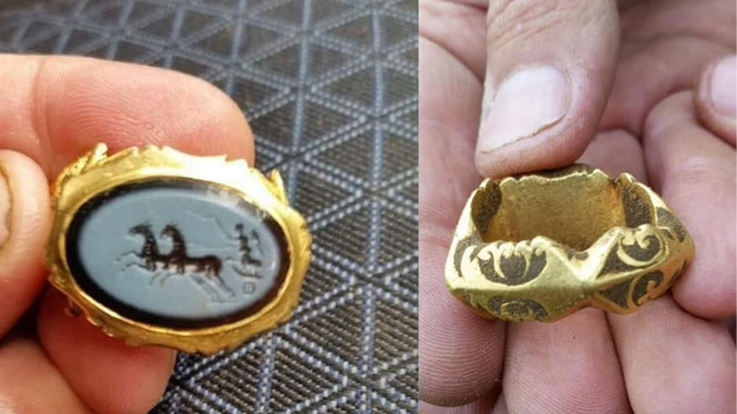 "Unearthing Ancient Gold: An Amateur Treasure Hunter's Unique Discovery and Creative Endeavor"