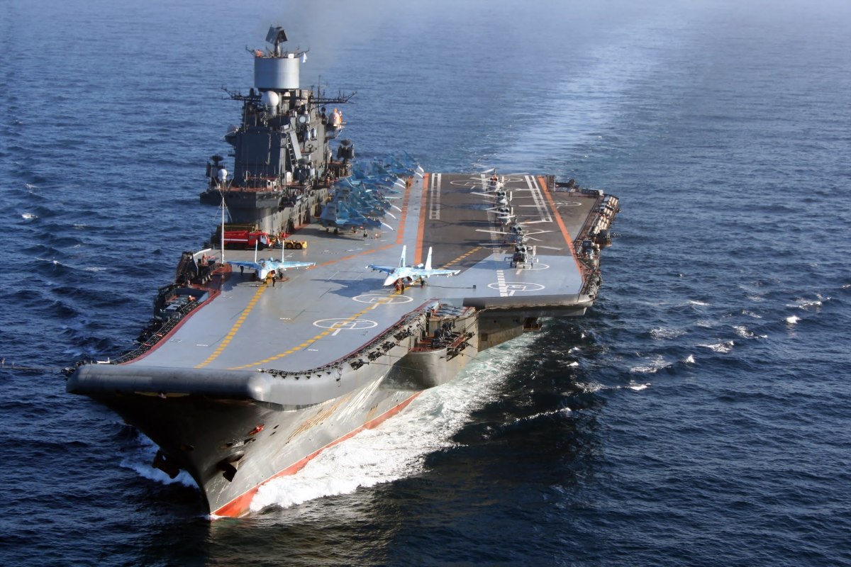 Admiral Kuznetsov Aircraft Carrier - Russia's Mighty Flagship - Breaking News