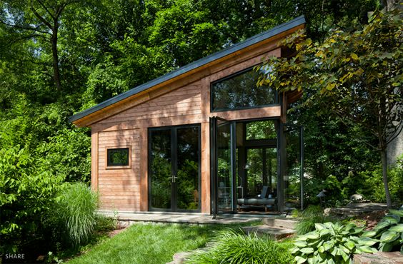 29 Cozƴ Cabın Houses Wıth “Shed Roof” Ideas That You Can Actuallƴ Buıld -