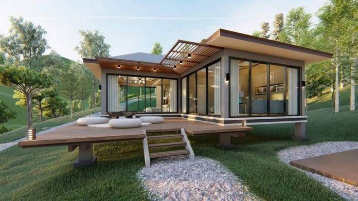 30 Inspiring "Vacation Home" Ideas Close to Nature Perfect for Relaxing -