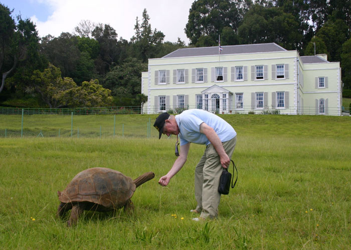 Jonathan, A 189-Year-Old Tortoise, Was Photographed In 1902 And Is Still Alive Today