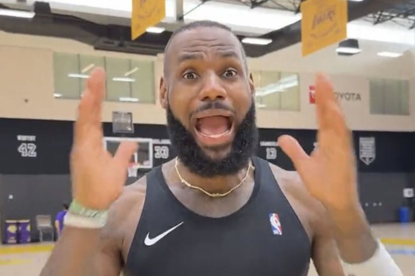 'Hilarious' LeBron James's reaction to officially being the oldest NBA player is spot on