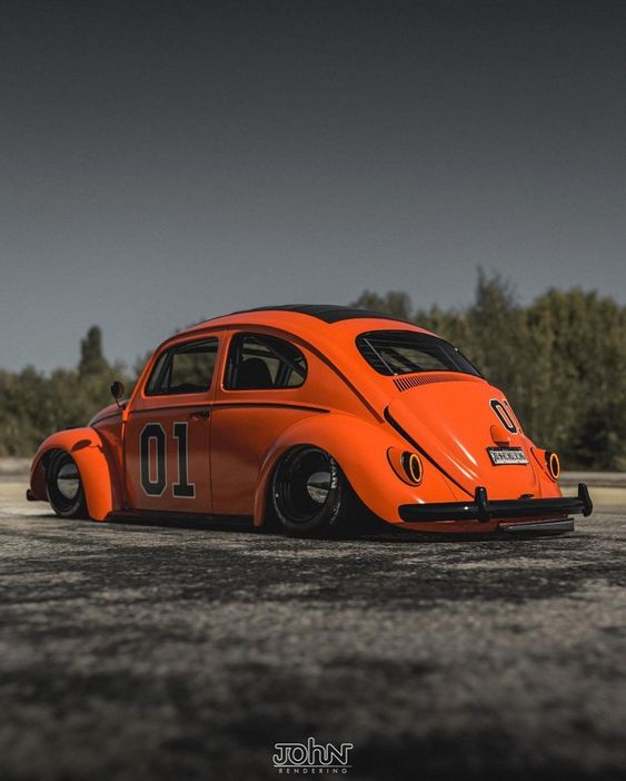 The Dukes of Volkswagen: VW Fusca General Lee - Classic Car