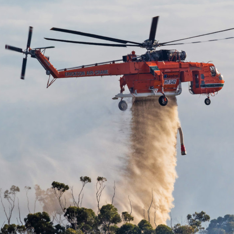 ps.Revolutionizing Aerial Firefighting with S-64 Air Helicopter and Sea Snorkels. - Hot News MamaMath