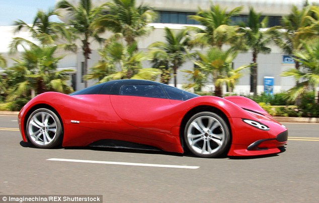 The electric ‘supercar’ built for fun by Chinese student for and it does only have a top speed of 37mph