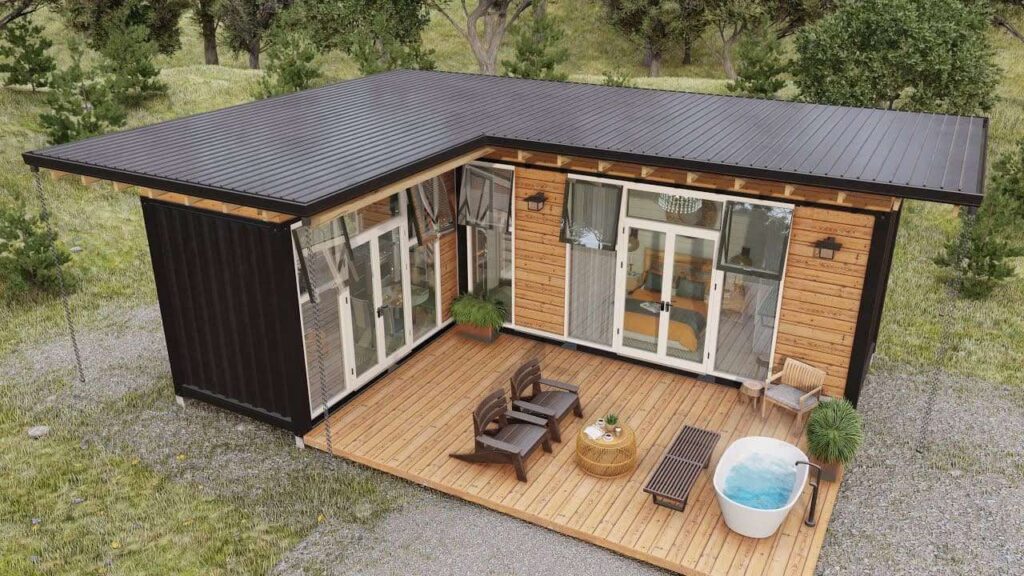 35 Square Meters Modern Tiny House