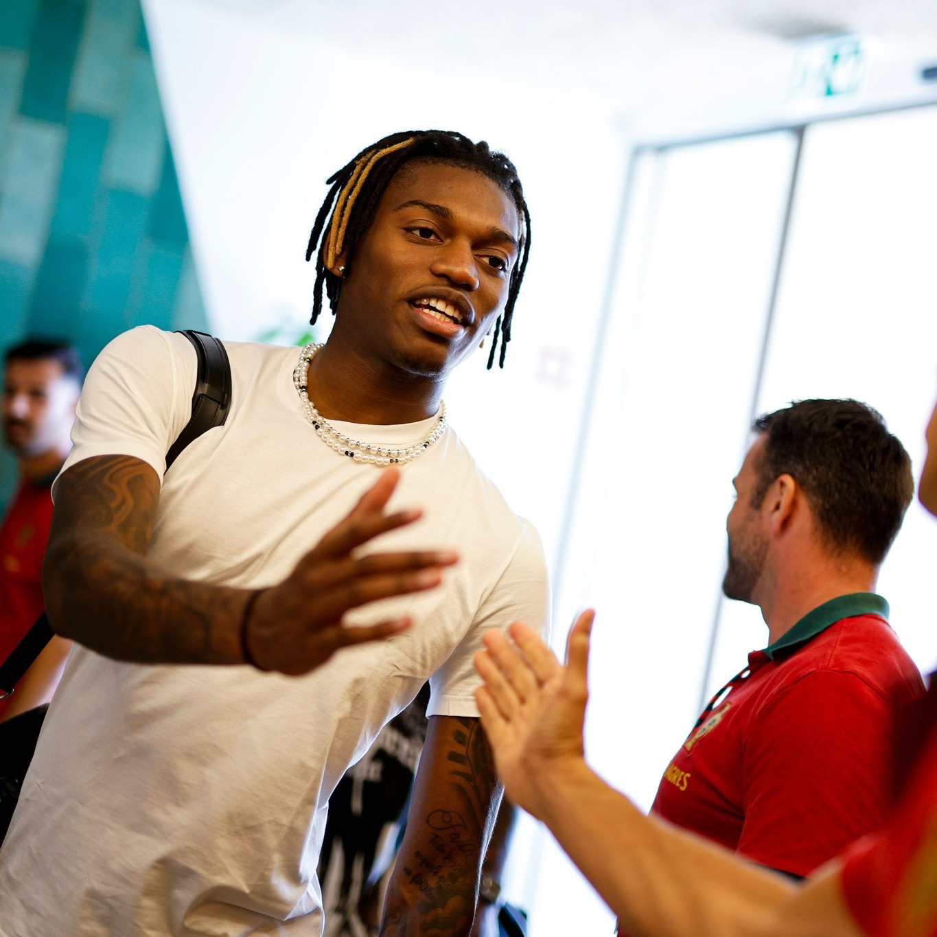 PHOTO GALLERY: Ronaldo and his Portuguese teammates are present at the camp to continue their journey to conquer the championship