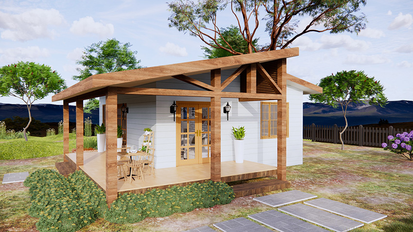 56 m2 Sustainable Tiny House