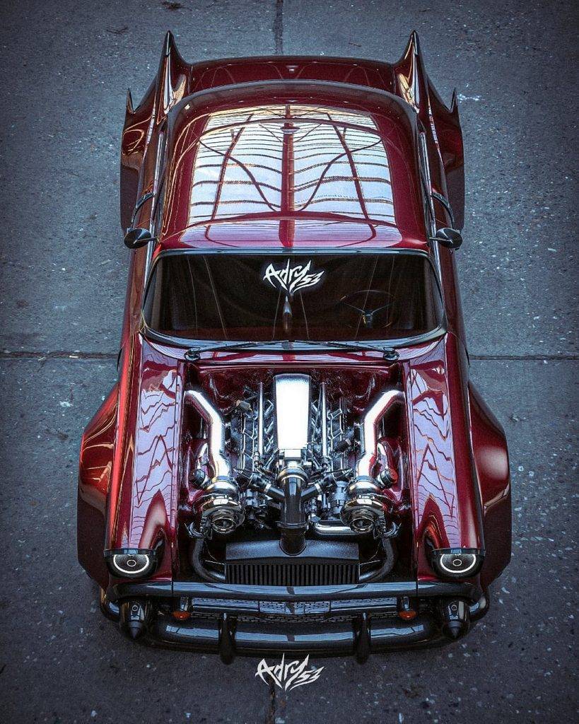 The Bold Transformation: Widebody 1957 Chevy 150 by Timothy Adry - Classic Car