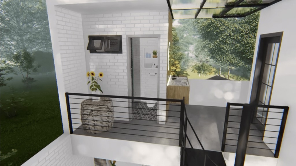 640 Sqft Ideal Tiny House Design