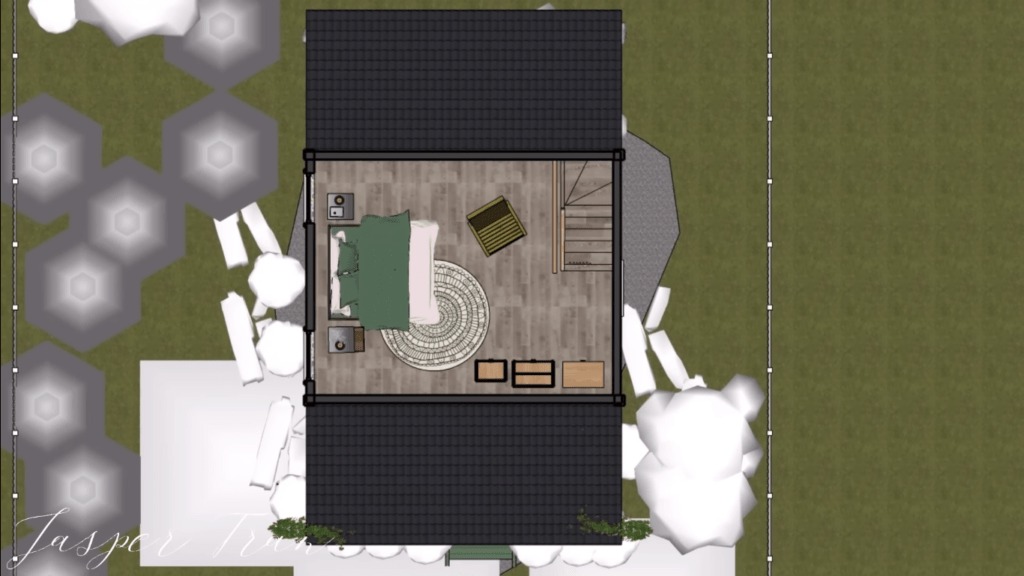 Incredible Tiny House Idea, 6x4m