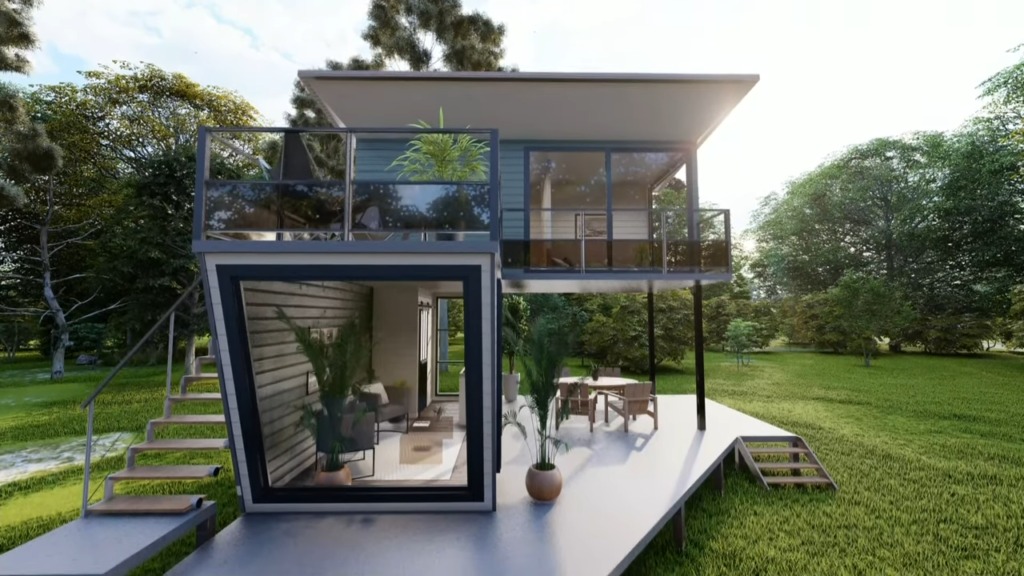 6×7 Meters Awesome Container House Idea