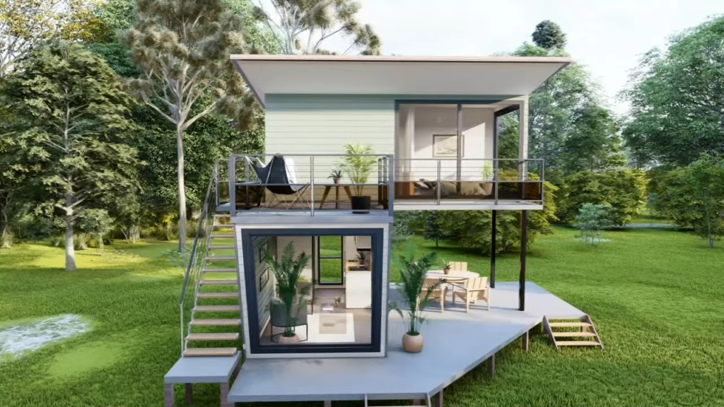 6×7 Meters Awesome Container House Idea