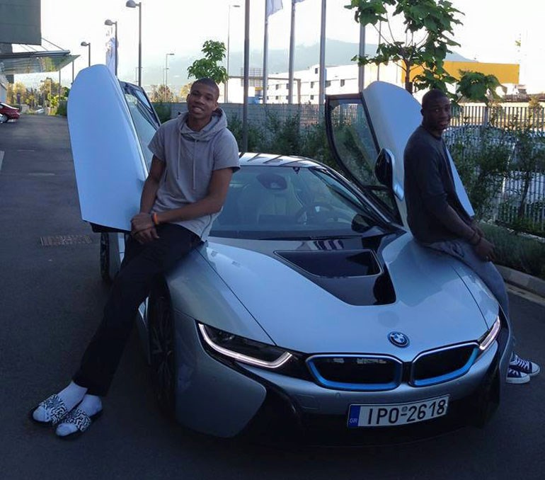 In awe of Giannis Antetokounmpo's incredible car collection, estimated to be valued up to $1.5 million