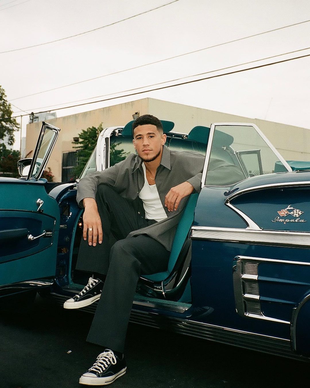Ferrari 488 Spider to 1959 Chevy Impala: Lakers' next opponent Devin Booker’s Classic Car Collection