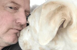 After Spending 200 Days In A Shelter, Blind And Deaf Dog is Adopted By A Combat Veteran