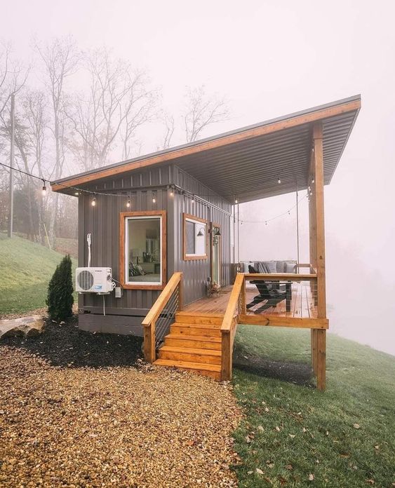 28 Comfortable “Shed Roof” Cabin Ideas That You Can Actually Construct -