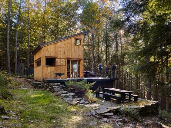 28 Comfortable “Shed Roof” Cabin Ideas That You Can Actually Construct -