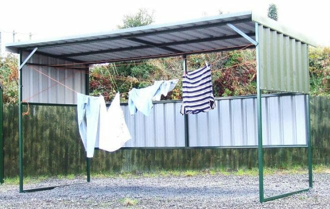 38 Ideas for "Outdoor Clotheslines & Drying Racks" That Will Save Your Indoor Space -