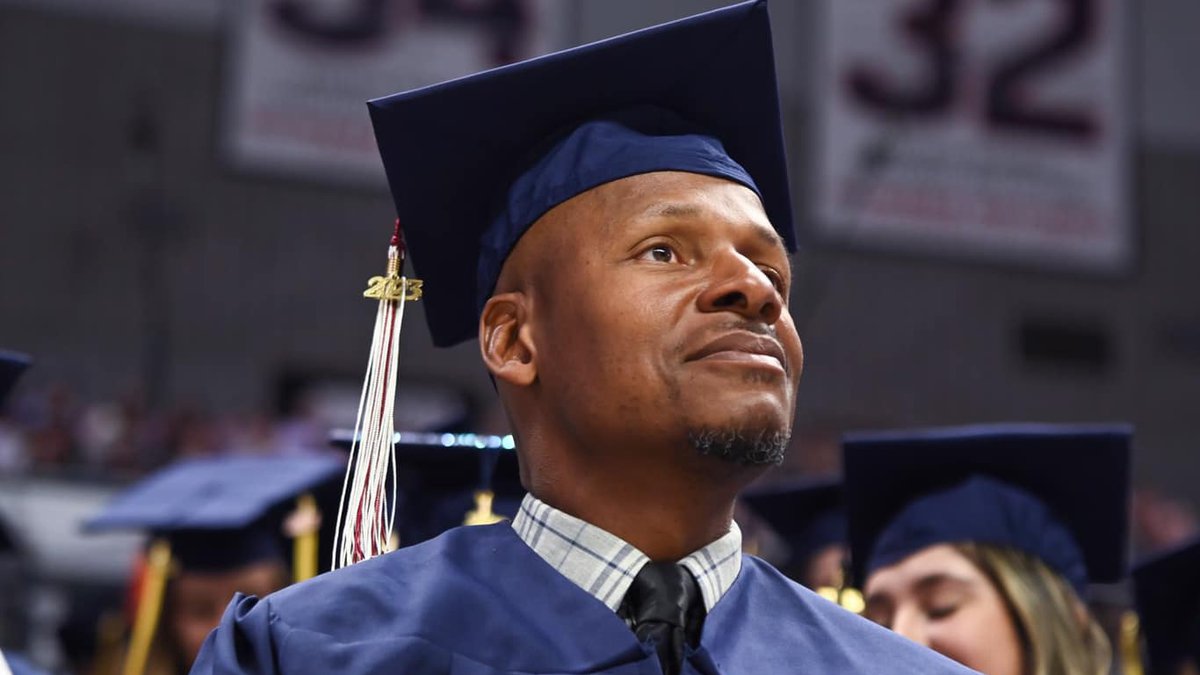 Ray Allen has graduated from the University of Connecticut