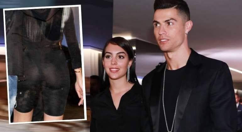 CR7's Girlfriend Faces a Wardrobe Malfunction Due to Wearing Overly Tight Pants