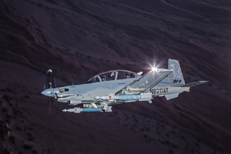 The Beechcraft AT-6 Wolverine is a superior light-аttасk aircraft.