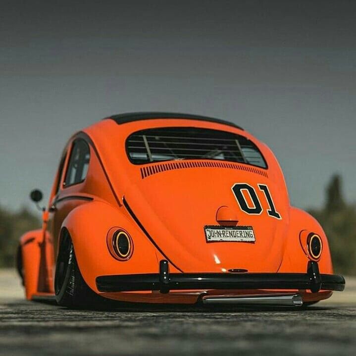 The Dukes of Volkswagen: VW Fusca General Lee - Classic Car