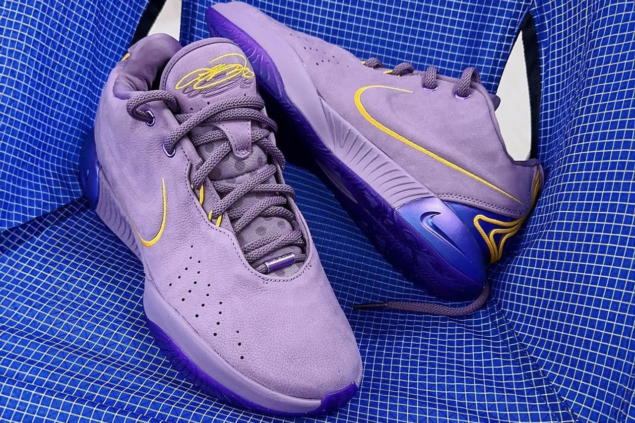 Closer look at LeBron James’s Stunning Colorway of Nike LeBron 21 Shoes with Tribute to Legendary Rock Artist