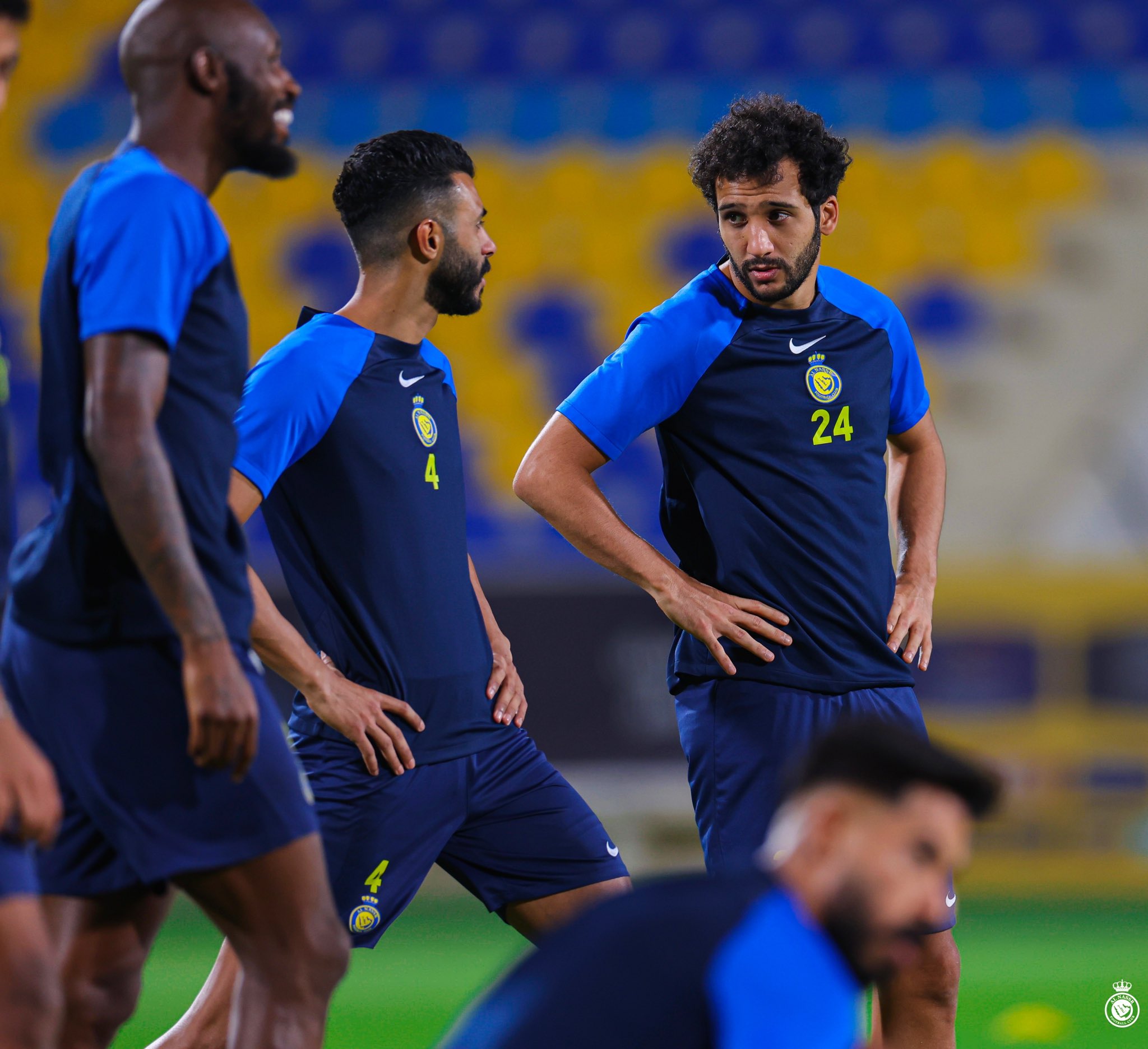 Al Nassr Training Session Before Match Against Abha: Ronaldo's Hilarious Goal Celebration During Practice