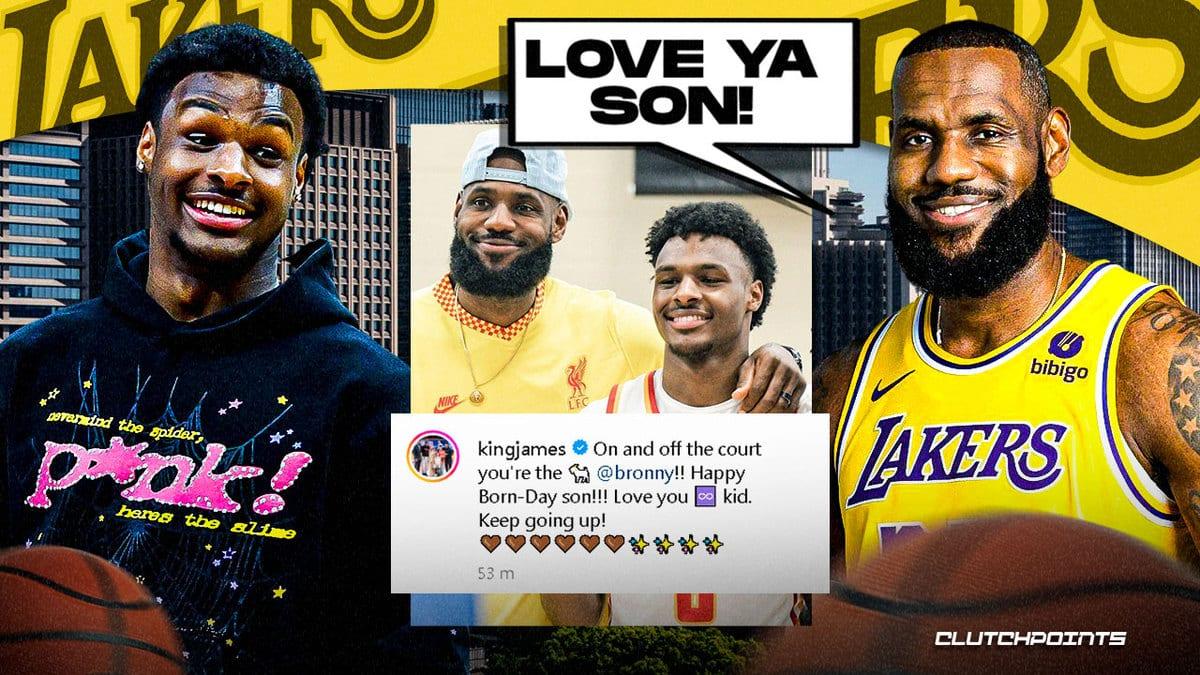 'Keep going up': Lebron James sends emotional message, wishing his son Bronny a happy 19th birthday