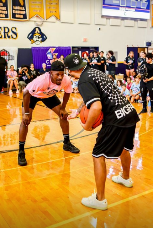 PHOTO GALLERY: Miami star Jimmy Butler shares the joy of inspiring basketball for kids at training camp in South Florida