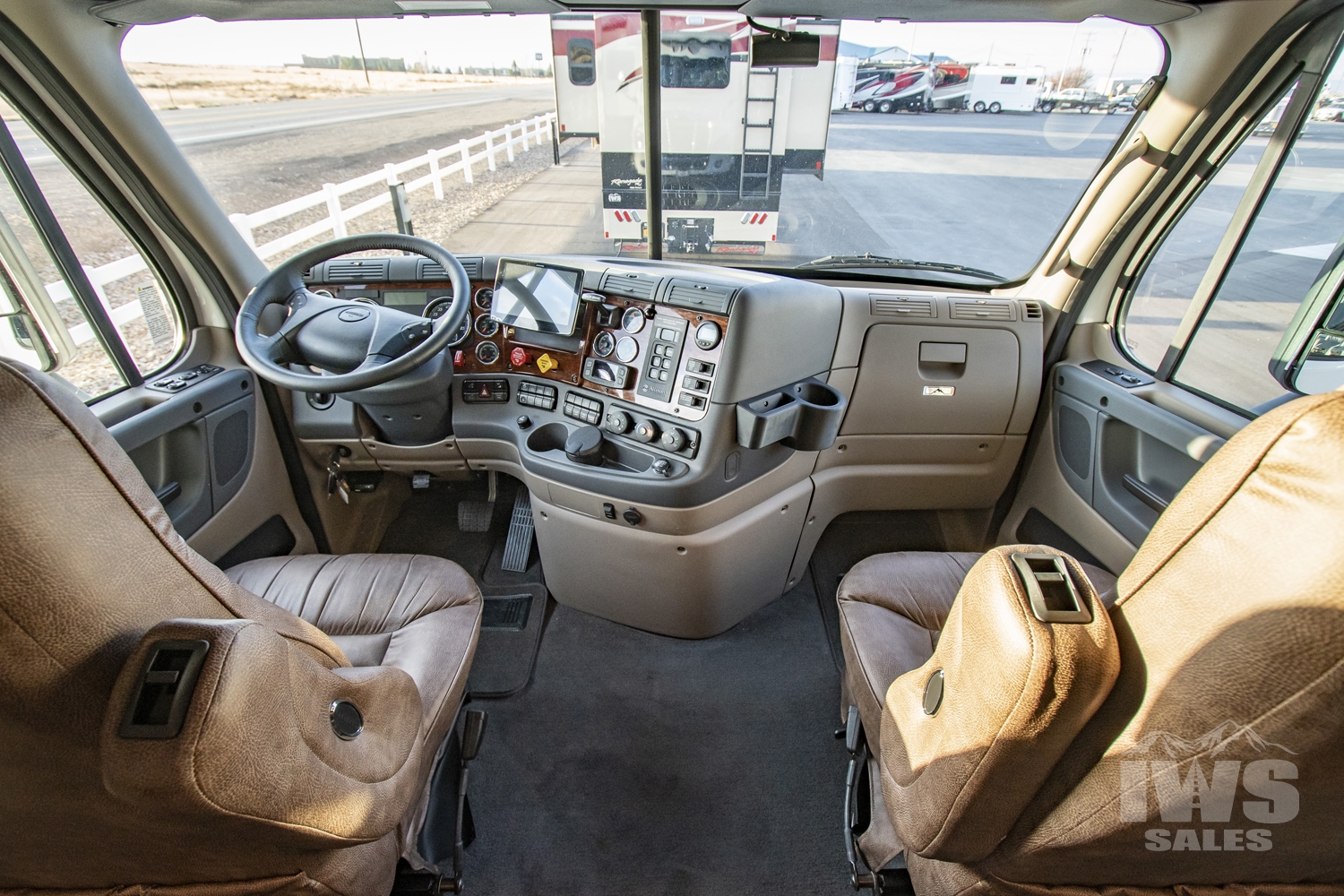 Nomadic Marvels: Semi-Truck RV Conversions with Private Balconies