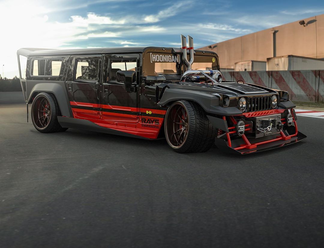 Exploring the Off-Road Powerhouse: The Hummer H1 Alpha's Drift-Inspired Transformation - amazingmindscape.com