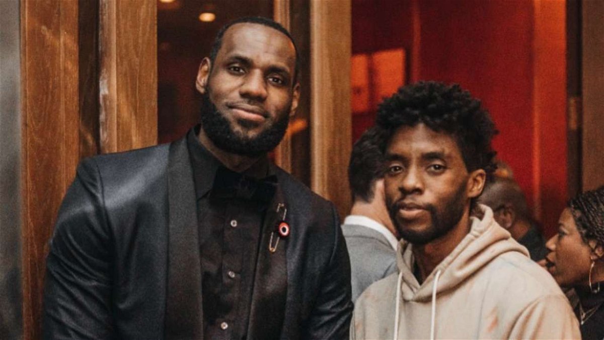 Lebron James Pays Tribute To Chadwick Boseman With 'wakanda Forever' Salute Ahead Of Lakers Playoff Game - Car Magazine TV