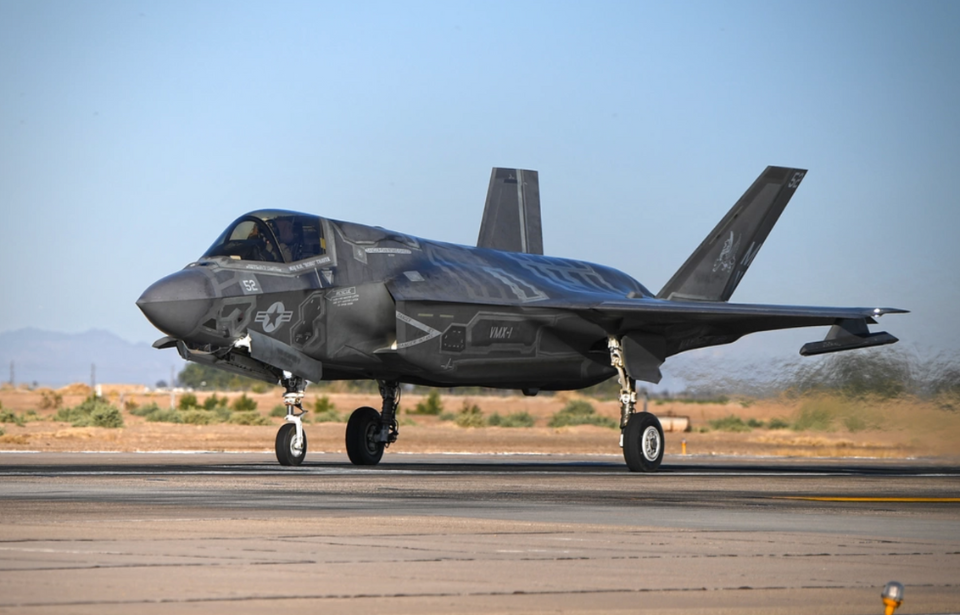 Debris Field Found in Search for Missing US Marine Corps F-35B Lightning II