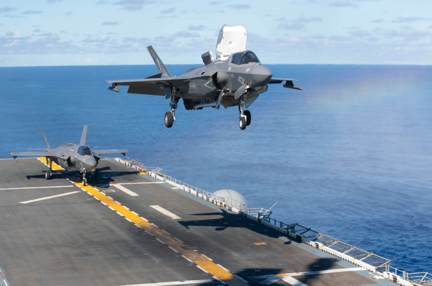 Debris Field Found in Search for Missing US Marine Corps F-35B Lightning II