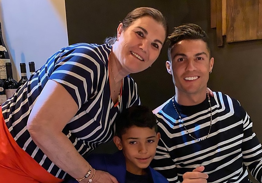 Ronaldo’s mother Maria Dolores