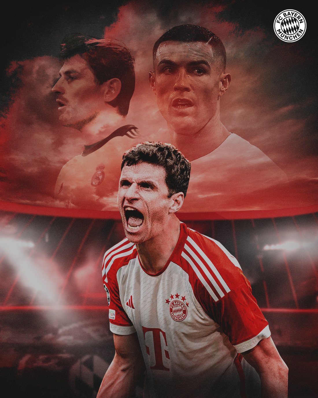 Thomas Muller wants to surpass Cristiano Ronaldo after Bayern Munich win dramatic Man Utd 4-3