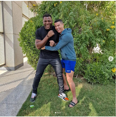 Cristiano Ronaldo gifts Francis Ngannou special edition watch worth over $20,000 S-News