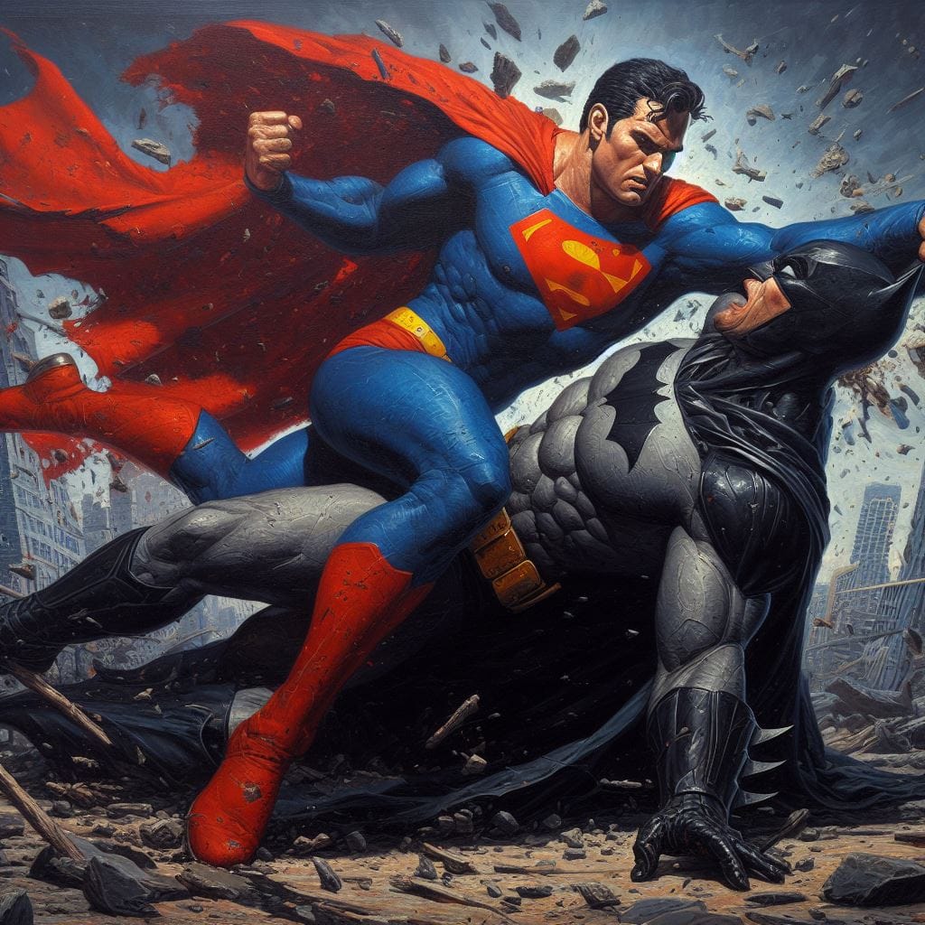 There is no Batman VS Superman... it was always just Superman - movingworl.com