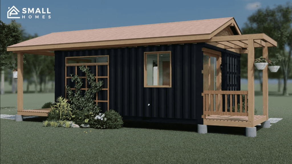 40 m2 Container Tiny House