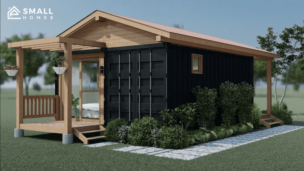 40 m2 Container Tiny House