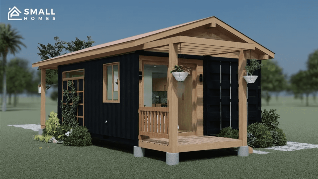 40 m2 Container Tiny House