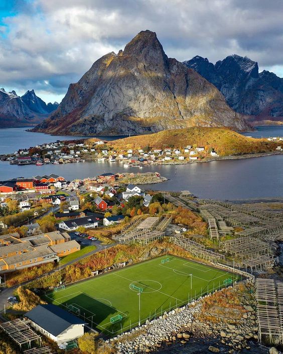 Elevated Excellence: A Bold Vision For A Soccer Field Atop The Mountain - Amazing Nature