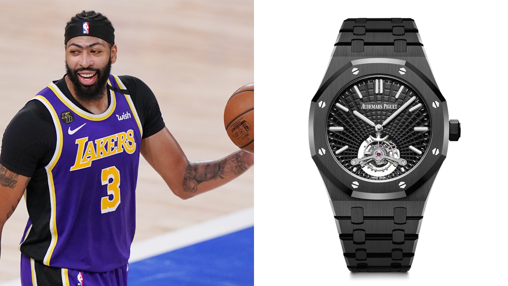 Lakers' Anthony Davis’s watch has the eye of Tiger – Discover AD’s million timepieces collection