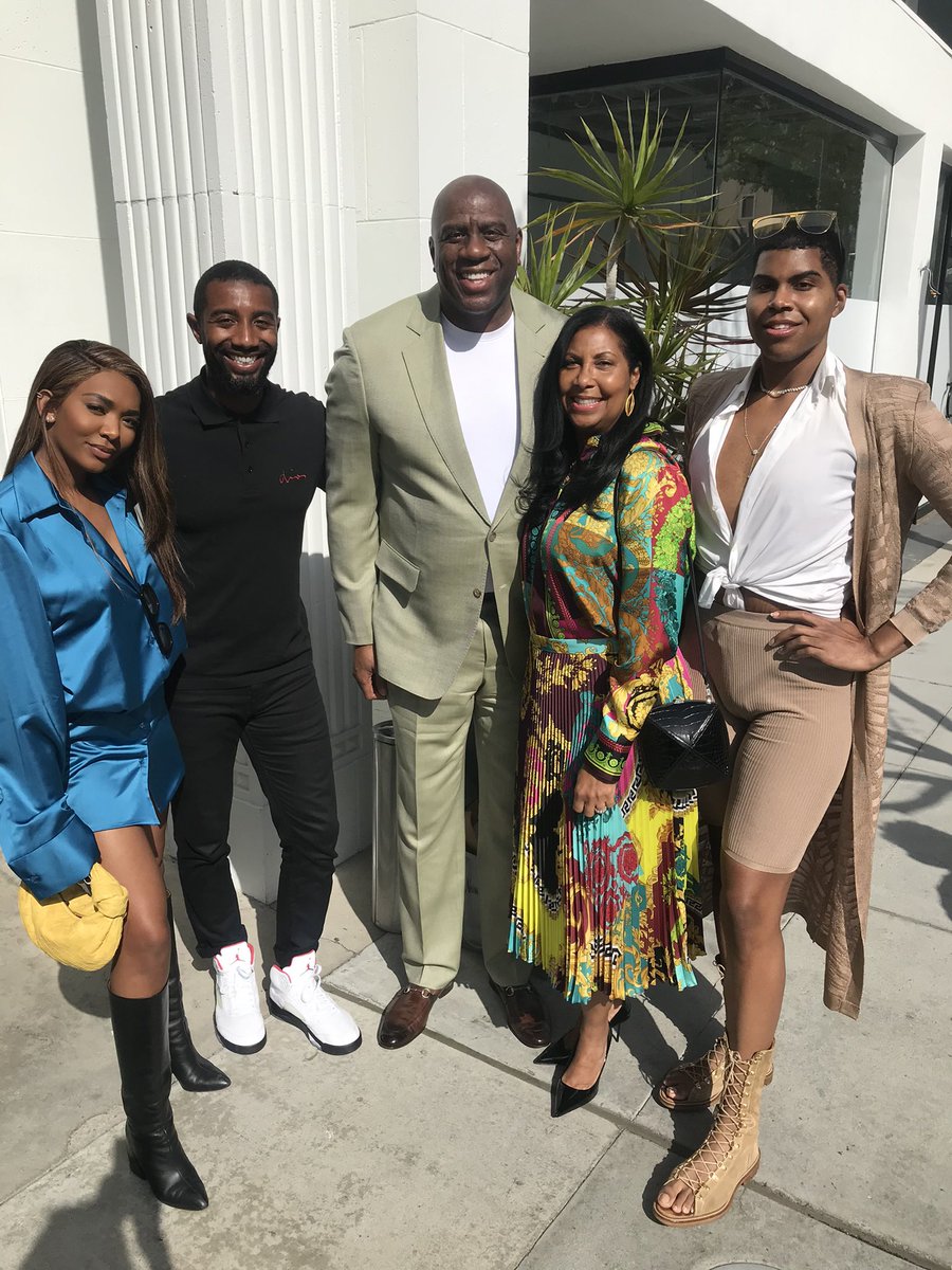 Magic Johnson is a basketball icon, but to his three chιldren, he will always be first and foremost a father