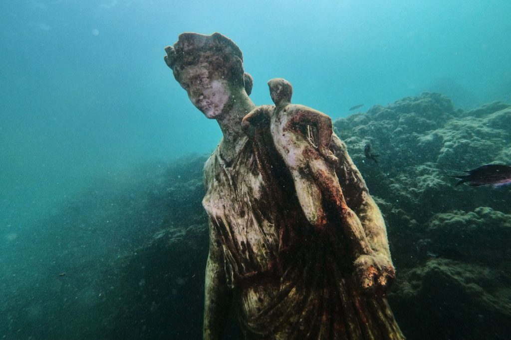 Incredible find: massive Roman city submerged in the ocean