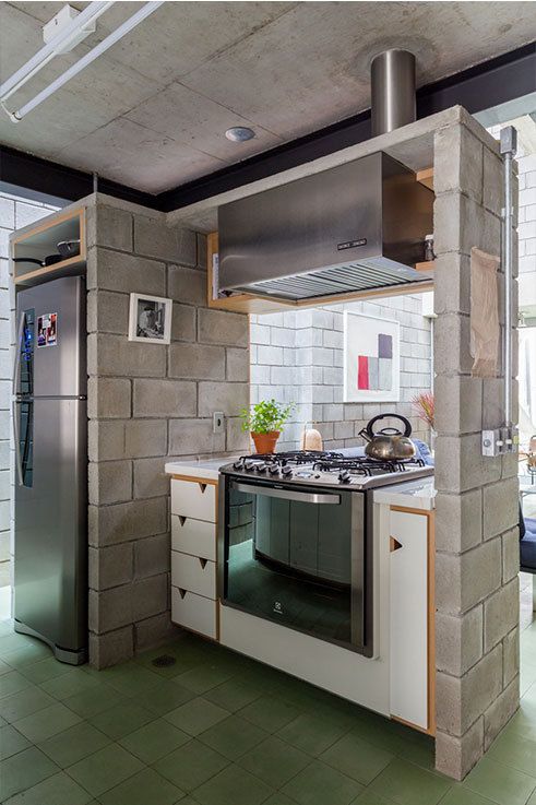 44 Creative Decorating Ideas With "Concrete Blocks" -