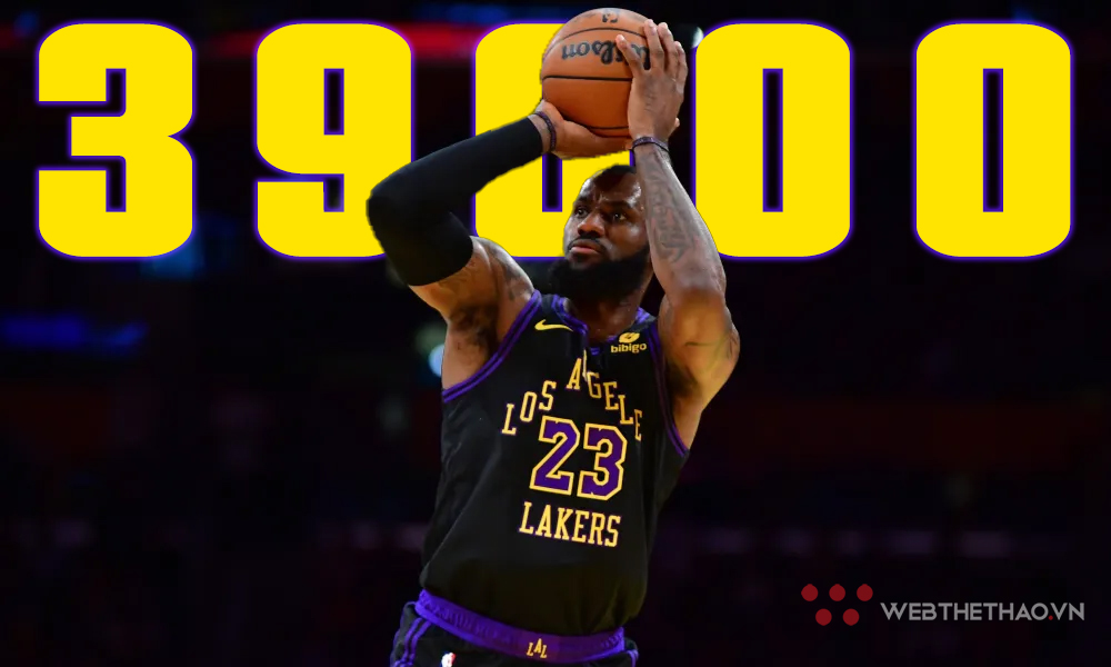 Behind the historic numbers: The first athlete to score 39,000 points in the NBA is named LeBron James