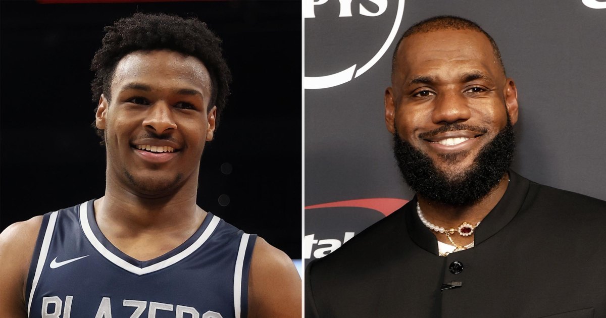 LeSon! LeBron James is Bronny James's 'favourite player of all time'